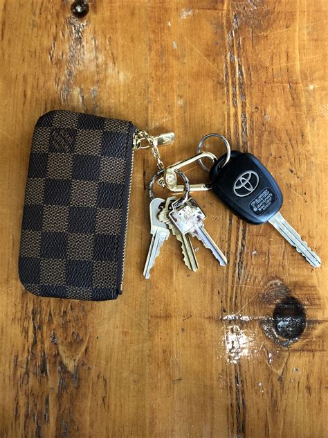 lv self defense keychain|louis vuitton keychain holder.